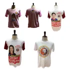 Election and promotion polyester t shirt with custom printing logo for Philippines 2019 made in China