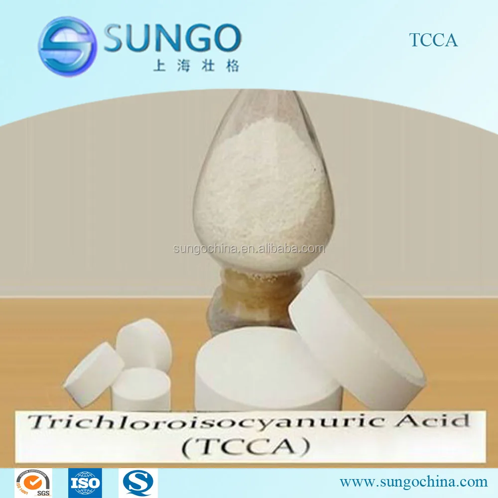 HOT sale Trichloroisocyanuric Acid TCCA 90% granular chlorine tablets swimming pool chlorine tablets
