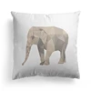 Custom gift animal elephant printed indoor decorative sofa backrest piles seat back cushion