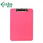 Colors Office Standard Clip Children Writing Board A4 Transparent Clipboard