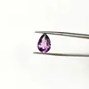 Natural Gems Loose Gemstone AAA+ South Africa Amethyst using for DIY Jewelry Making and Blank ring for inlay Pear Cut