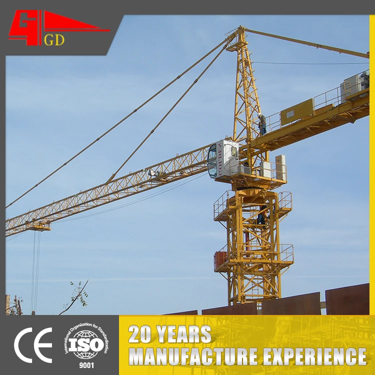 CE ten 10 ton tower crane with best price