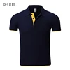 Popular pure cotton polo shirt 100% cotton playeras men polo tshirts,custom sport polo shirts customized logo fitness mens shirt