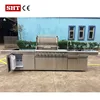 Manufacturer Outdoor commercial barbecue stainless steel grill burner stainless steel gas barbecue cook barbecue
