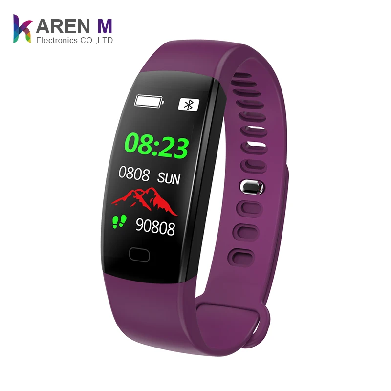 IP68 Waterproof Heart Rate Monitor and Blood Pressure Blood Oxygen Smart bracelet Wristband F64HR, Black;blue;red;pink;purple
IP68 Waterproof Heart Rate Monitor and Blood Pressure Blood Oxygen Smart bracelet Wristband F64HR, Black;blue;red;pink;purple