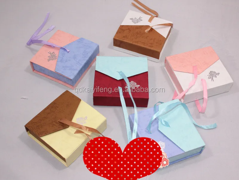custom made oem design wholesale luxury paper jewelry packaging