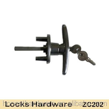 Design Zinc Door Handles Garage Door Lock T Handle Lock Door Locks