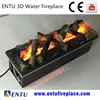 cheap 80cm 3D Water decor fake flame 2 3 sided electric fireplace