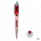 Top quality customized promotional led light torch bulb ball pen