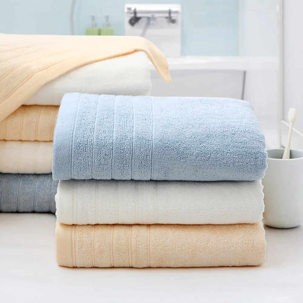 High Class Unique Design Comfortable Dobby Bamboo Bath Towel