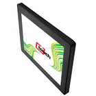 19" Sunlight Readable wide view angle industrial 19" square tft lcd display with projected capacitive touch screen