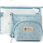 PVC Cosmetic Bags Waterproof Make Up Bag Women Pouch Travel Toiletry Bag,Customized Design Are Welcome TS-015