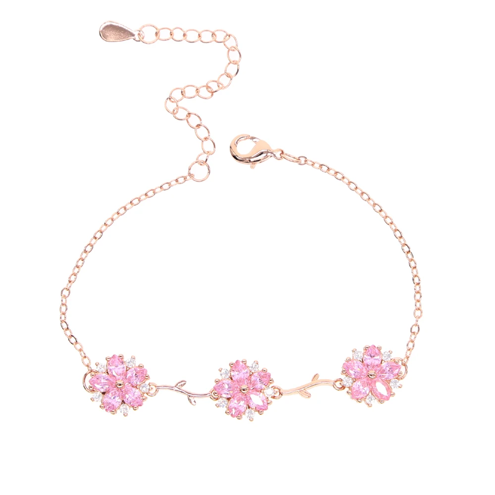 2017 luxury women naturel pink cz paved beautiful link chain tree bracelet for wedding flower jewelry
2017 luxury women naturel pink cz paved beautiful link chain tree bracelet for wedding flower jewelry