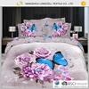 OEM rome pattern hotel use bedding 100% polyester quilt cover