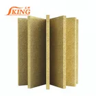 Fire retarding fiber rock wool insulation board