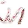 Made in china japanese custom fashion delicate woven embroidered jacquard ribbon