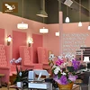 Spa Saloon Nail ,beauty , furniture , Pink luxury pedicure chair