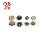 Custom Heavy Duty Long Shank Snap Button Fastener For Leather bag