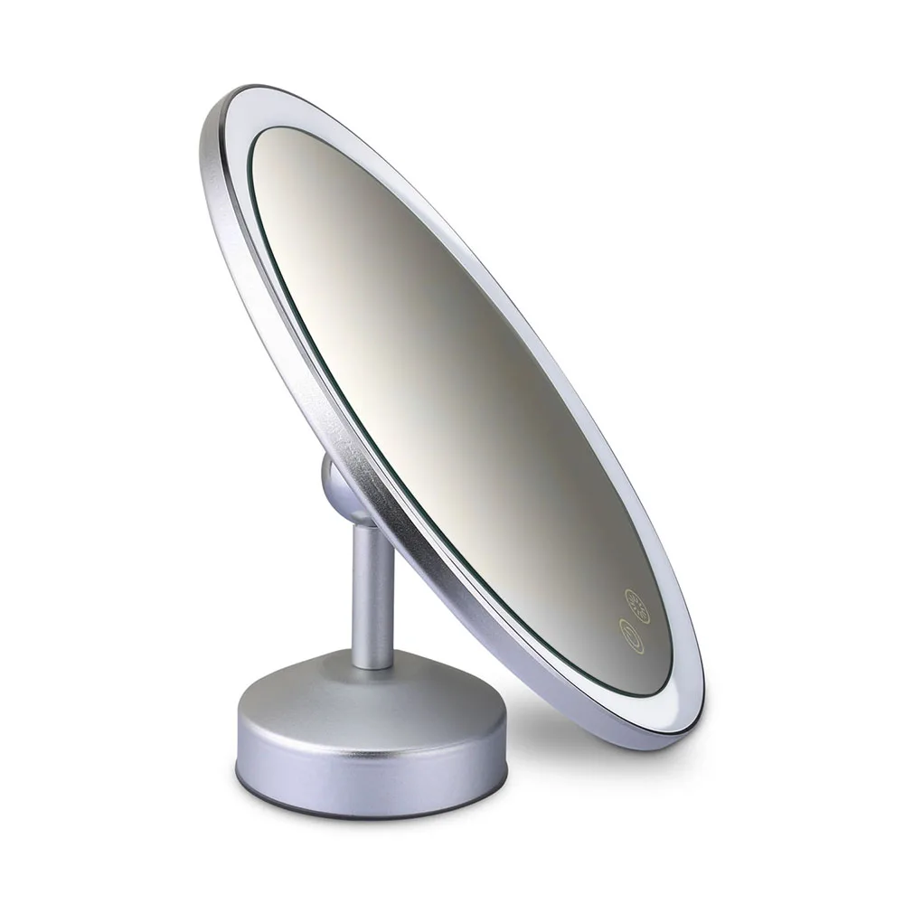M1 Fashion Portable Wall-Mounted Stainless Steel Make Up Mirror With Led Light
M1 Fashion Portable Wall-Mounted Stainless Steel Make Up Mirror With Led Light