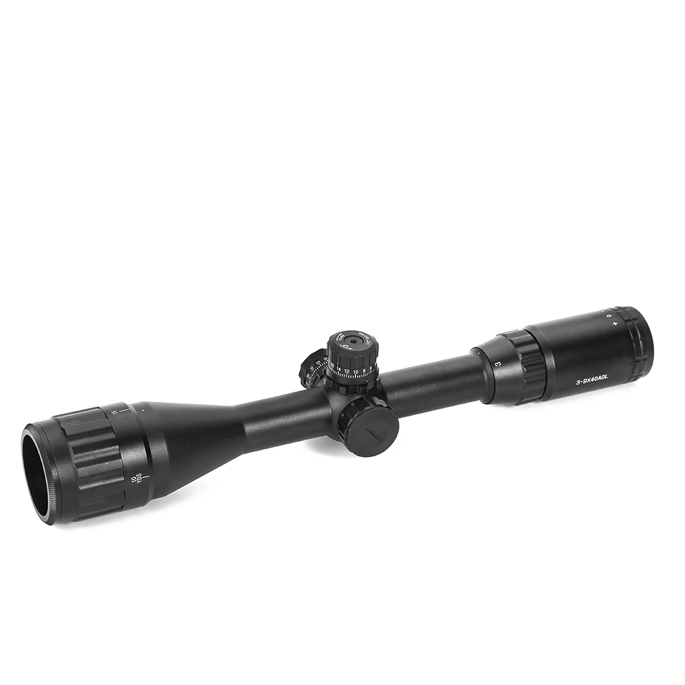 

HY Hunting Tactical Riflescope 3-9x40AOL Long Range Optical Rifle Scope, Black