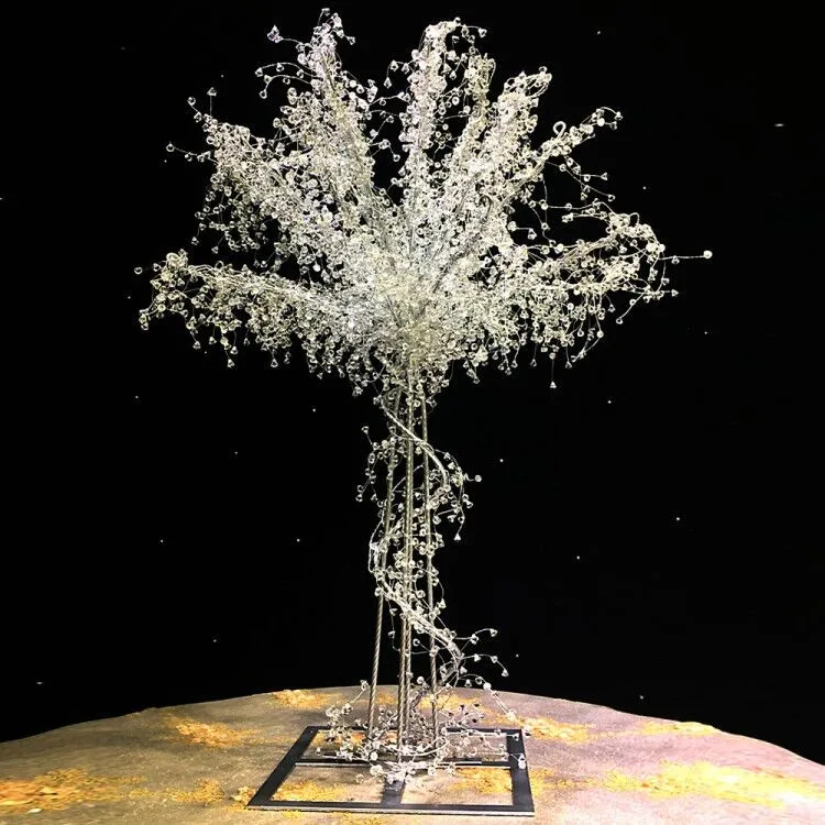 new style crystal beaded wedding tree for wedding