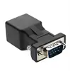 RS232 to RJ45, DB9 9-Pin Serial Port Male to RJ45 Female Cat5e\/6 Ethernet LAN Extend Adapter