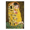 Best Quality Famous Art Reproduction The Kiss Famous Gustav Klimt Art Paintings with frame
