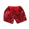Wholesale Factory direct price Summer Baby Girls Silver Gold Shiny Sequin Shorts