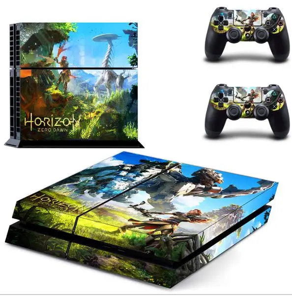 Custom made Waterproof Console Skin for PS4 Sticker for Sony PlayStation 4 and 2 controller skins PS4 slim Stickers