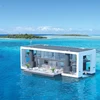 360 Degree Views customized floating home with floating modular system