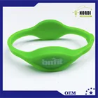 RFID security access nfc silicone wristband smart bracelet