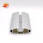 Industry robot arm Extrusion Industrial Silver Oxide Aluminum Profile building material for tent Manufacturing