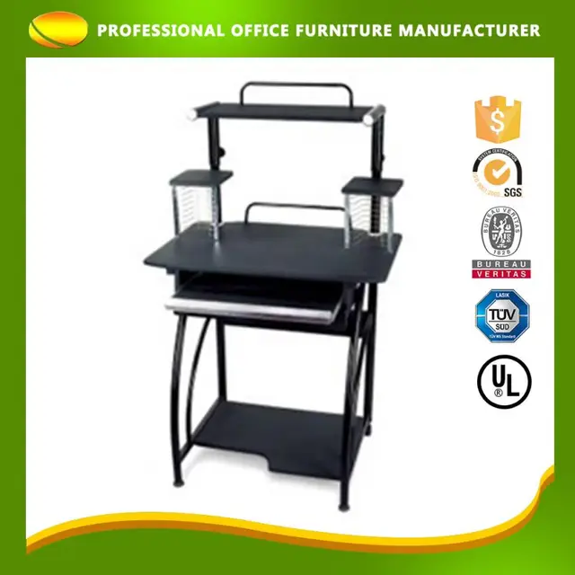 Custom Cheap Working PP Straight Computer Wooden Bureau Desk Furniture