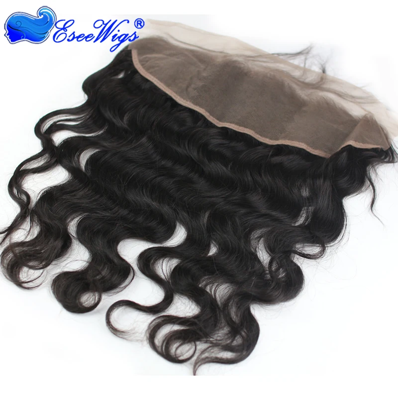 Virgin Brazilian Hair Lace Frontal Closure Body Wave 13x4 human hair lace frontal bleached knots