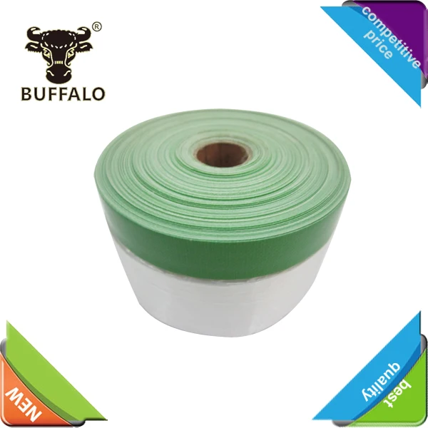 Pre-Folded Auto-painting Protective Plastic Protective Spray Masking Film