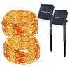 Solar Copper Wire Micro Led String Lights Solar Powered Fairy Lights