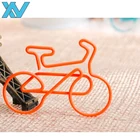 Good quality bicycle custom colorful metal bike shape paper clips