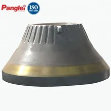 High quality cone crusher wear parts support Mesto Sandivik Pegson manganese bowl liners concave mantles