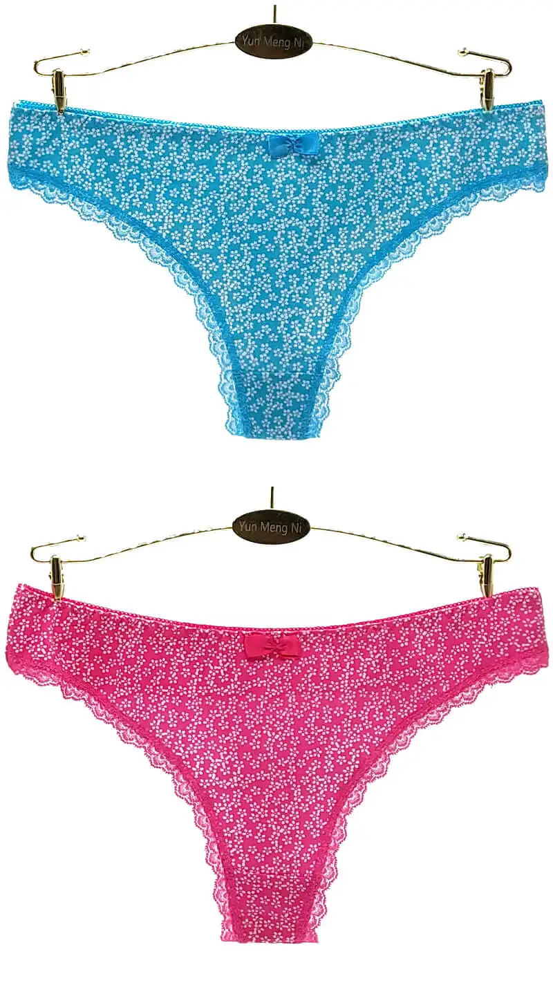 Yun Meng Ni Underwear 2019 New Style Beautiful Small Flower Printing