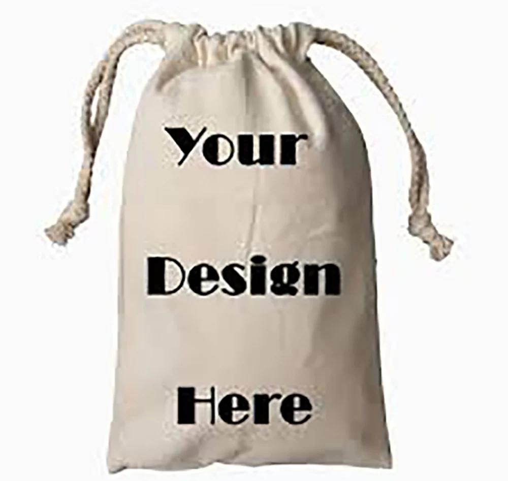 eco friendly cotton cheap manufacturer drawstring promotional