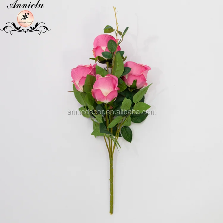 Wedding and Home Decoration Wholesale Silk Rose Artifical Flower