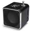 Portable Mini Speaker MP4 MP3 Music Player with LCD Support FM Radio Micro TF SD Stereo Loudspeaker for Laptop Phone