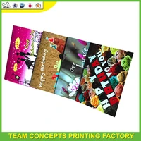 2016 new business gift paper greeting card design