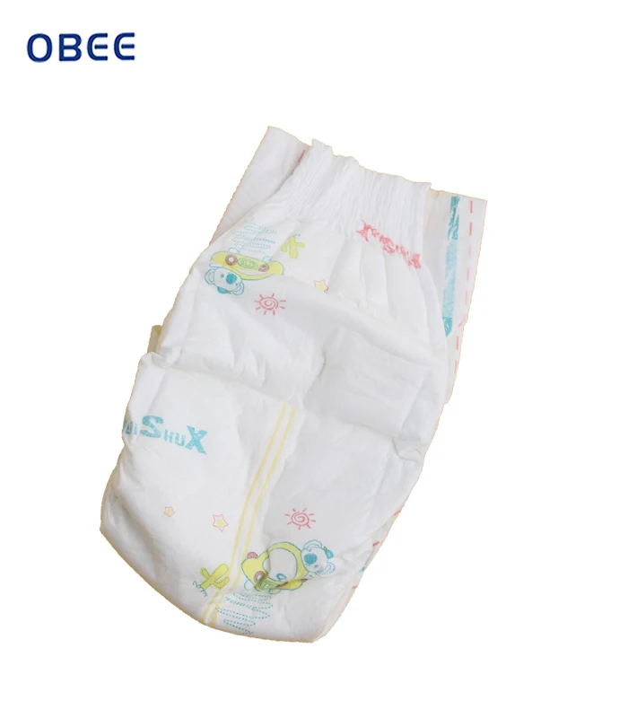 

Second grade disposable pampering b grade stock baby diapers, Printed color