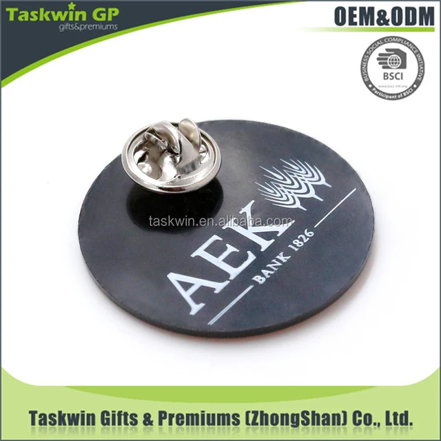 hot sale stamped logo with epoxy your own design lapel pin
