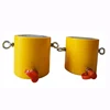 10 ton Hydraulic Thin hand power Jacks Powered by hand pump or electric pump machine for warehouse