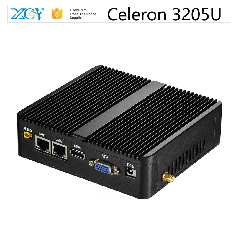 XCY Dual Nic Mini PC wins10 Celeron 3205U 1.5Ghz office Laptop computer with 4G memory 64 SSD
XCY Dual Nic Mini PC wins10 Celeron 3205U 1.5Ghz office Laptop computer with 4G memory 64 SSD