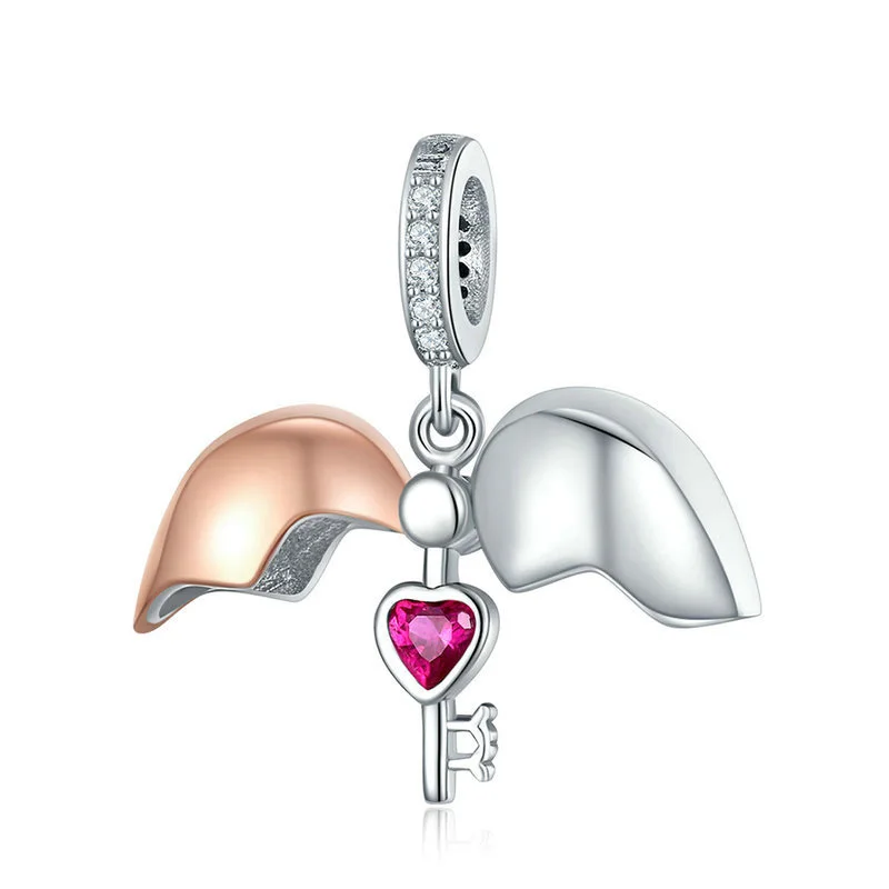 Hot Sale 925 Sterling Silver Key Of Heart Open & Close Pendant Charms fit Women Bracelets & Necklace DIY Jewelry, Picture
Hot Sale 925 Sterling Silver Key Of Heart Open & Close Pendant Charms fit Women Bracelets & Necklace DIY Jewelry, Picture