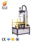 Automatic rigid box making machine for small paper gift box