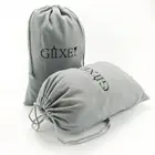 new design wedding candy Gifts velvet pouch bag with hot stamping